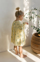 NOELLE DRESS - BELLE FLEUR LEMON