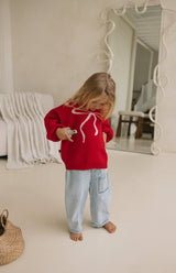 BOW ME OVER KNIT - RED