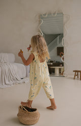 GOLDIE JUMPSUIT - BELLE FLEUR LEMON