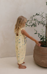 GOLDIE JUMPSUIT - BELLE FLEUR LEMON