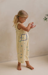 GOLDIE JUMPSUIT - BELLE FLEUR LEMON