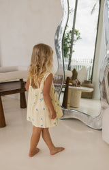 GOLDIE DRESS - BELLE FLEUR LEMON