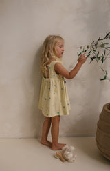 GOLDIE DRESS - BELLE FLEUR LEMON