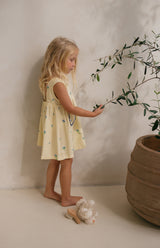 GOLDIE DRESS - BELLE FLEUR LEMON