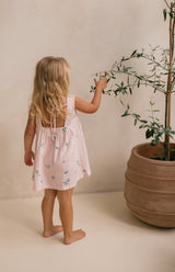 GOLDIE DRESS - BELLE FLEUR BLUSH