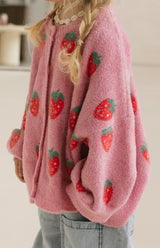 STRAWBERRY CARDIGAN