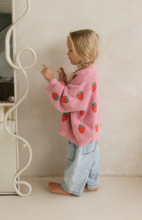 STRAWBERRY CARDIGAN
