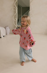 STRAWBERRY CARDIGAN