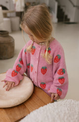 STRAWBERRY CARDIGAN