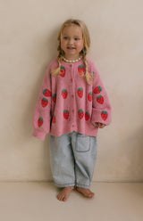STRAWBERRY CARDIGAN