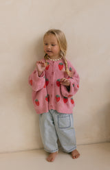 STRAWBERRY CARDIGAN