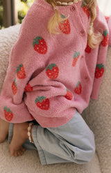 STRAWBERRY CARDIGAN