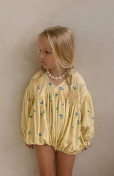 NOELLE ROMPER - BELLE FLEUR LEMON