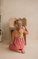 ROPE JUMPSUIT - CAPRI GINGHAM