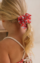 MINI SCRUNCHIE - CAPRI GINGHAM