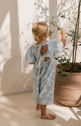 CORA JUMPSUIT - CELESTE BLUE