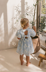 CORA DRESS - CELESTE BLUE