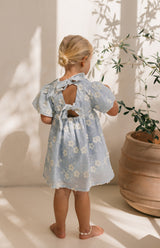 CORA DRESS - CELESTE BLUE