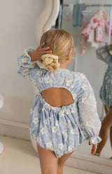 LOLLY ROMPER - CELESTE BLUE