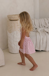 ROSIE DRESS - CHERRY POLKA