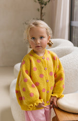 DOT CARDIGAN - MARIGOLD