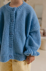 MINNIE CARDIGAN - AZURE