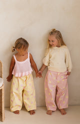 POLO POINTELLE KNIT - CREAM