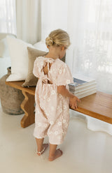 CORA JUMPSUIT - CELESTE BLUSH