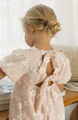 CORA JUMPSUIT - CELESTE BLUSH