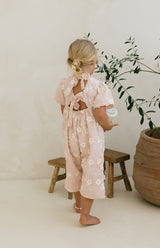 CORA JUMPSUIT - CELESTE BLUSH