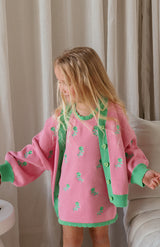 FIORI EMBROIDERED CARDIGAN