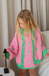 FIORI EMBROIDERED CARDIGAN