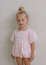 CORA ROMPER - BLUSH SPARKLE