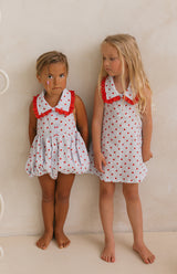 ROSIE ROMPER - ROUGE BLUE
