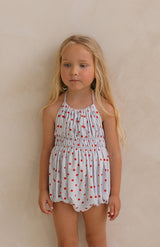 INDY ROMPER - ROUGE BLUE
