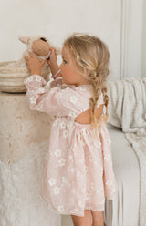 LOLLY DRESS - CELESTE BLUSH