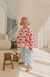 SWEETHEART KNIT CARDIGAN