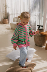 FIORA STRIPE CARDIGAN