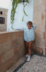 NOELLE ROMPER - CELESTE BLUE