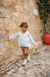 NOELLE ROMPER - CELESTE BLUE