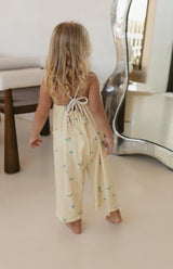 ROPE JUMPSUIT - BELLE FLEUR LEMON