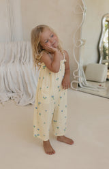 ROPE JUMPSUIT - BELLE FLEUR LEMON