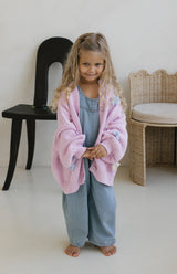 BLEU BELLE CARDIGAN - LILAC