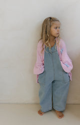 DENIM BARREL OVERALL