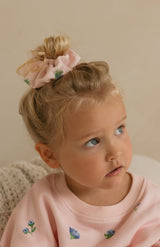 MINI SCRUNCHIE - BELLE FLEUR BLUSH