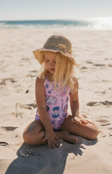 RHODES ONE PIECE SWIM - PINK AMORETTE