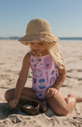 RHODES ONE PIECE SWIM - PINK AMORETTE