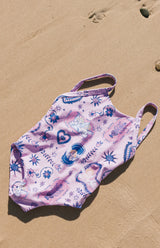 RHODES ONE PIECE SWIM - PINK AMORETTE