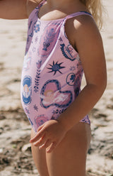 RHODES ONE PIECE SWIM - PINK AMORETTE