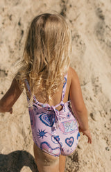 RHODES ONE PIECE SWIM - PINK AMORETTE